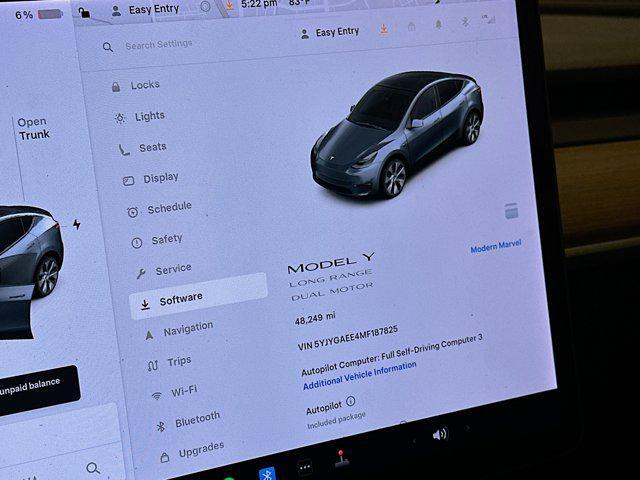 used 2021 Tesla Model Y car, priced at $26,277