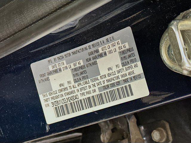 used 2018 Mazda Mazda3 car, priced at $16,597