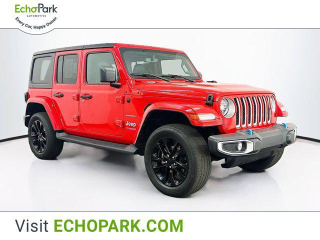 used 2022 Jeep Wrangler Unlimited 4xe car, priced at $31,397