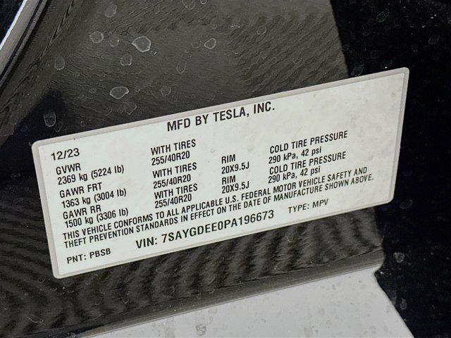 used 2023 Tesla Model Y car, priced at $29,597