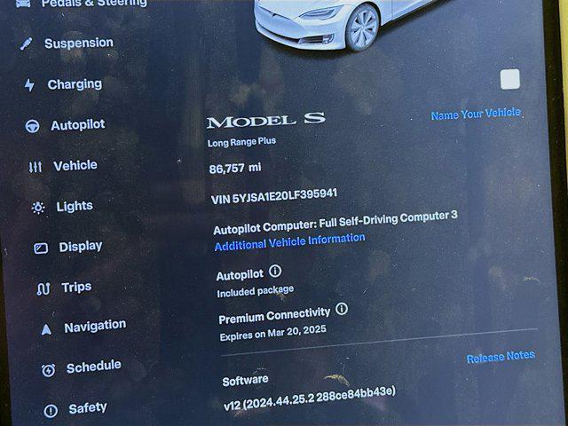 used 2020 Tesla Model S car, priced at $28,399