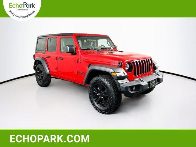 used 2022 Jeep Wrangler Unlimited car, priced at $32,489