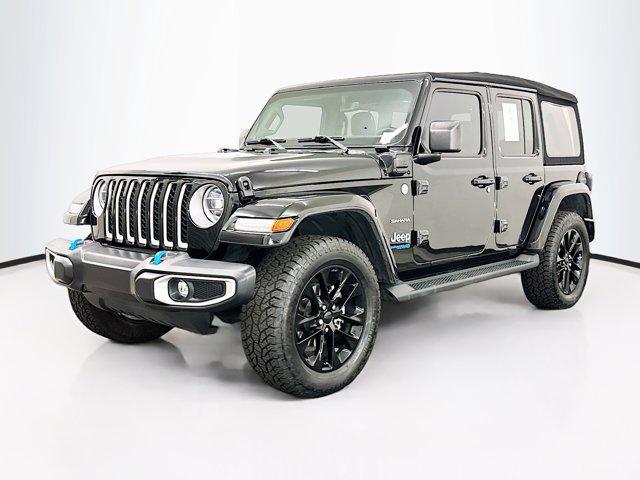 used 2022 Jeep Wrangler Unlimited 4xe car, priced at $31,697