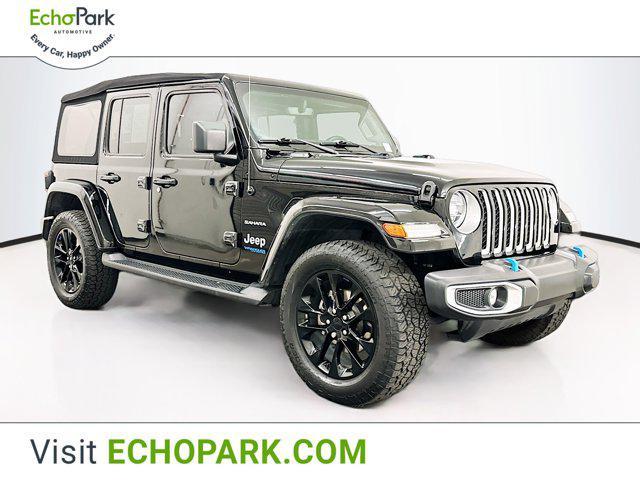 used 2022 Jeep Wrangler Unlimited 4xe car, priced at $31,697