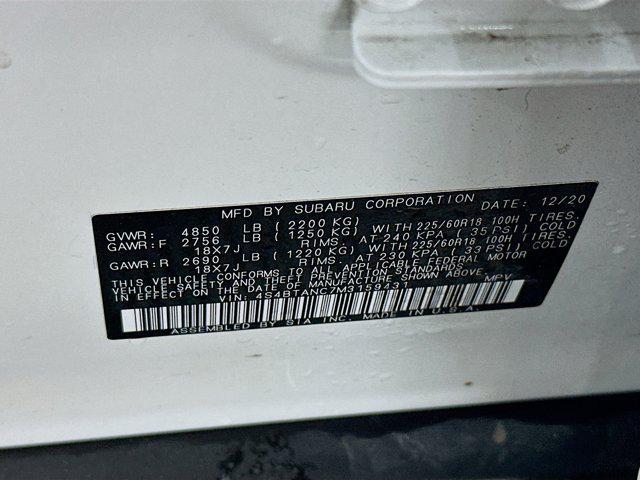 used 2021 Subaru Outback car, priced at $25,999