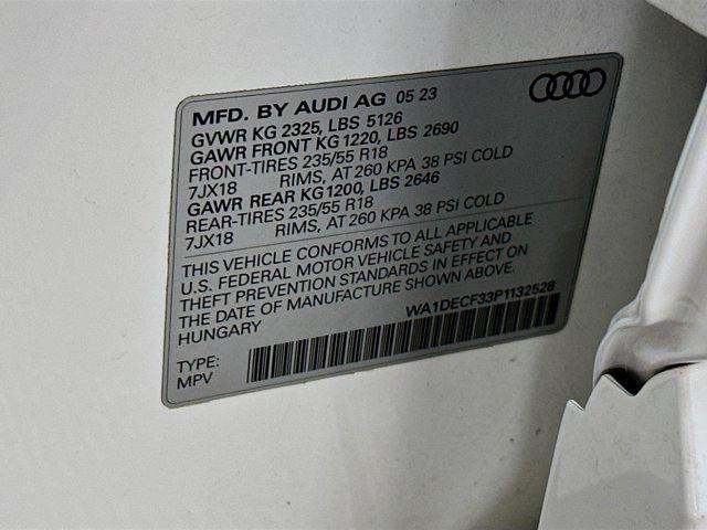 used 2023 Audi Q3 car, priced at $24,797