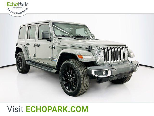 used 2021 Jeep Wrangler Unlimited 4xe car, priced at $29,697