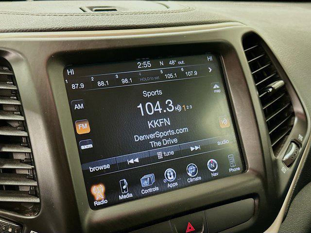 used 2015 Jeep Cherokee car, priced at $14,999