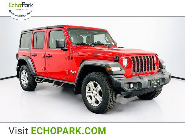 used 2018 Jeep Wrangler Unlimited car, priced at $24,597