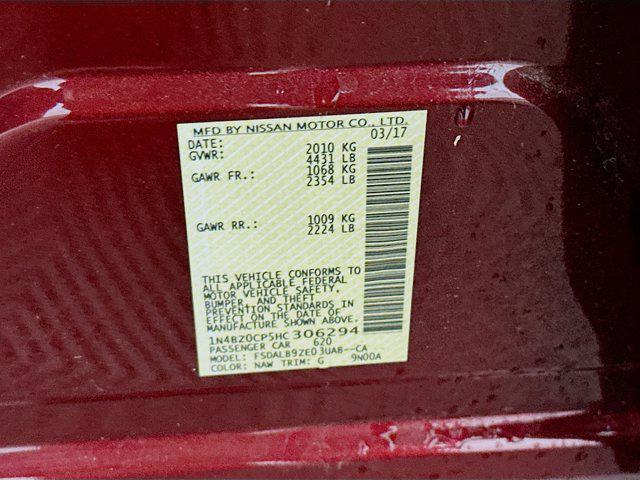 used 2017 Nissan Leaf car, priced at $6,587