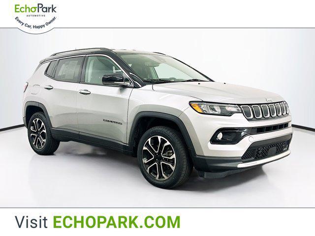 used 2022 Jeep Compass car, priced at $21,497
