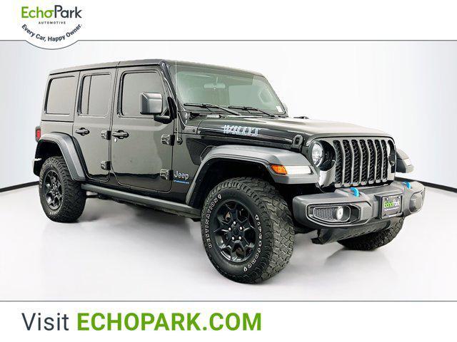 used 2023 Jeep Wrangler 4xe car, priced at $30,497