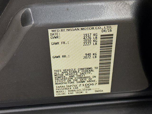 used 2016 Nissan Altima car, priced at $10,999