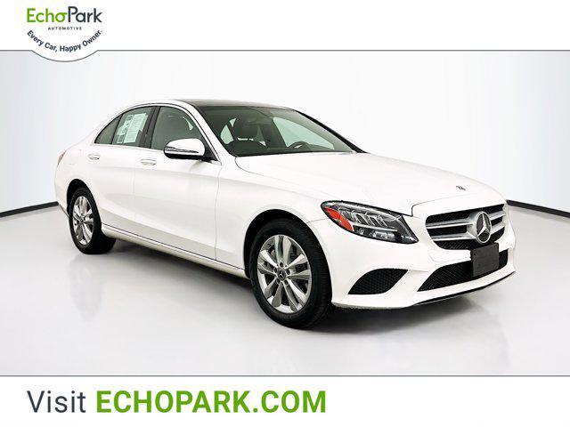 used 2021 Mercedes-Benz C-Class car, priced at $25,589