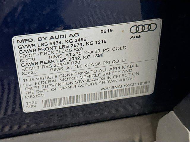 used 2019 Audi Q5 car, priced at $24,389