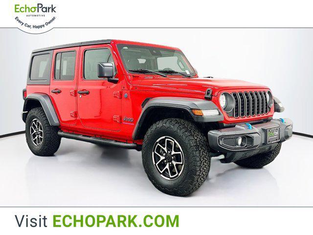 used 2024 Jeep Wrangler 4xe car, priced at $36,897