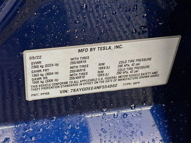 used 2022 Tesla Model Y car, priced at $26,496