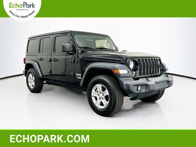 used 2020 Jeep Wrangler Unlimited car, priced at $28,589