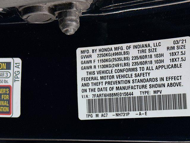 used 2021 Honda CR-V Hybrid car, priced at $24,897