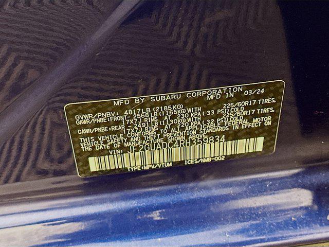 used 2024 Subaru Crosstrek car, priced at $25,487