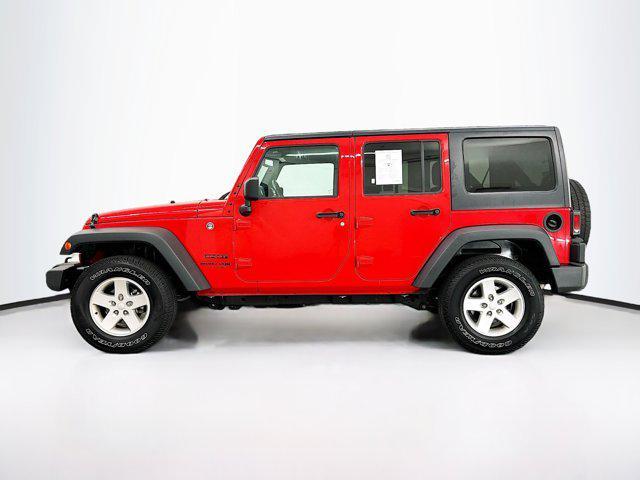 used 2018 Jeep Wrangler JK Unlimited car, priced at $23,989