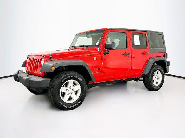 used 2018 Jeep Wrangler JK Unlimited car, priced at $23,989