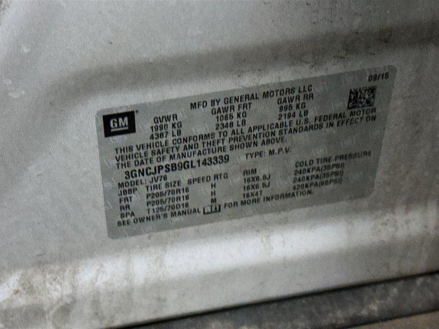 used 2016 Chevrolet Trax car, priced at $7,496