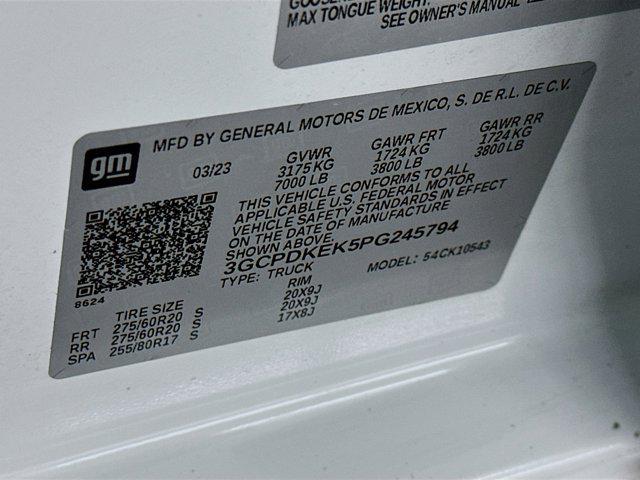 used 2023 Chevrolet Silverado 1500 car, priced at $35,497