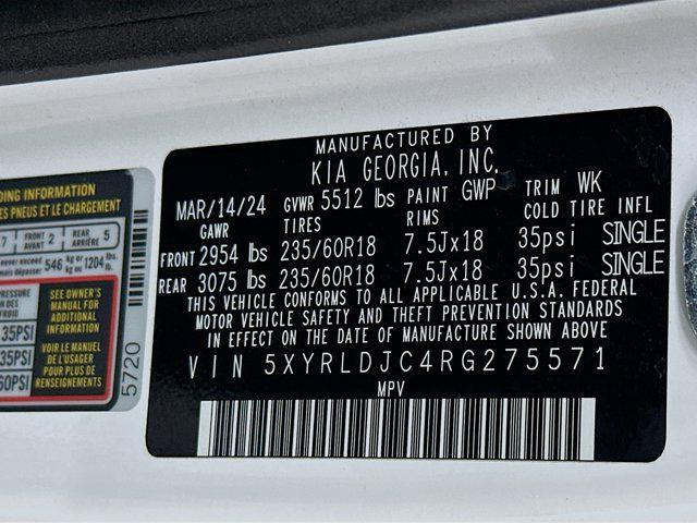 used 2024 Kia Sorento car, priced at $27,997