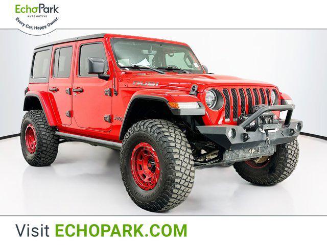 used 2021 Jeep Wrangler Unlimited car, priced at $36,989