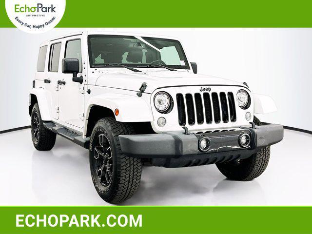 used 2018 Jeep Wrangler JK Unlimited car, priced at $21,589