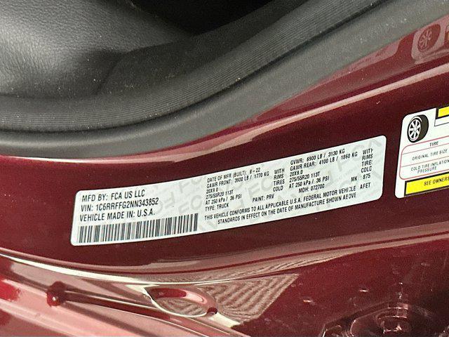 used 2022 Ram 1500 car, priced at $34,897