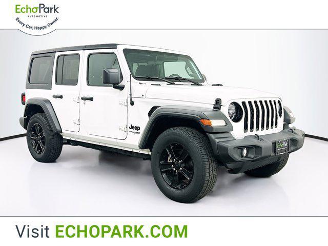 used 2021 Jeep Wrangler Unlimited car, priced at $28,577