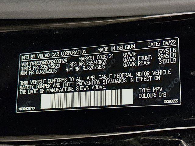 used 2022 Volvo C40 Recharge Pure Electric car, priced at $26,997