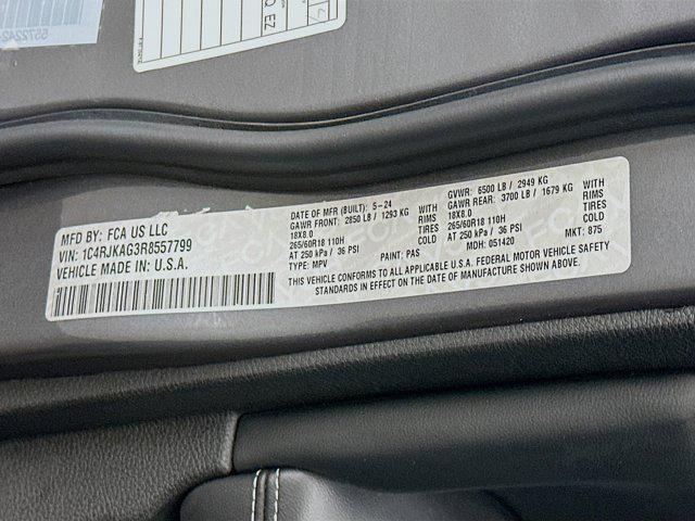 used 2024 Jeep Grand Cherokee L car, priced at $29,587