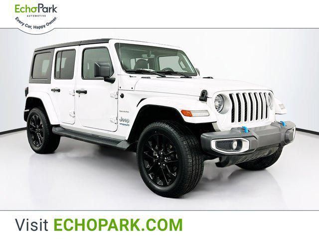 used 2022 Jeep Wrangler Unlimited 4xe car, priced at $28,399