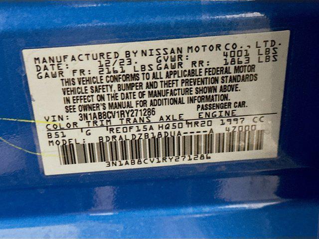 used 2024 Nissan Sentra car, priced at $19,797