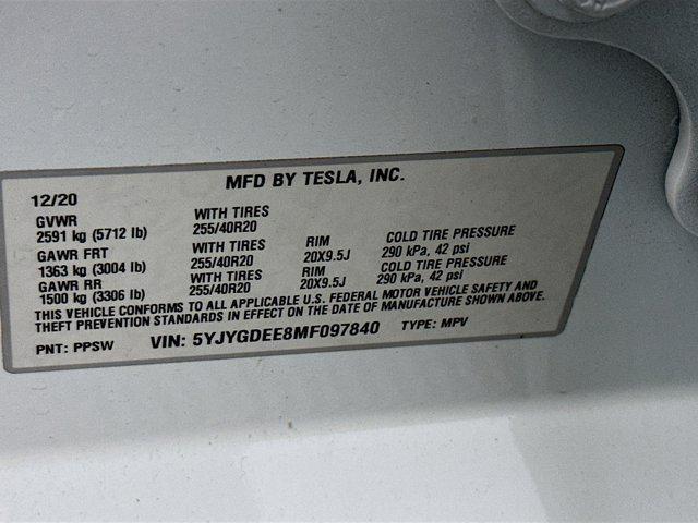 used 2021 Tesla Model Y car, priced at $27,297