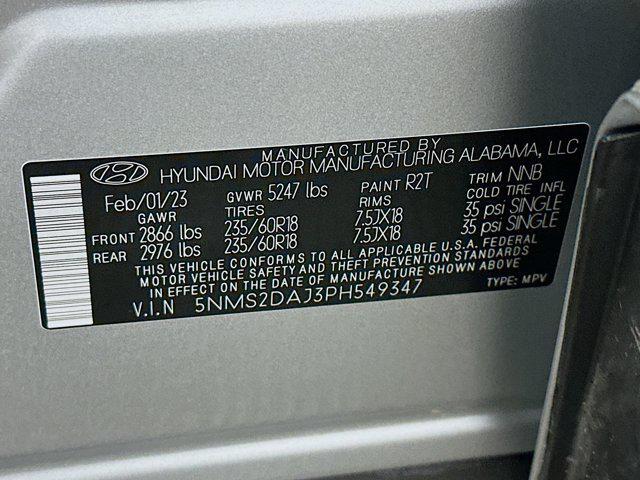 used 2023 Hyundai Santa Fe car, priced at $24,189