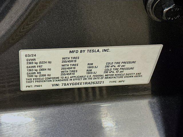 used 2024 Tesla Model Y car, priced at $34,597