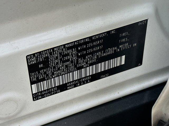 used 2021 Toyota RAV4 Hybrid car, priced at $27,497