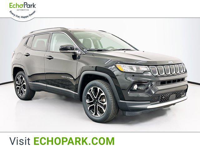 used 2022 Jeep Compass car, priced at $22,497