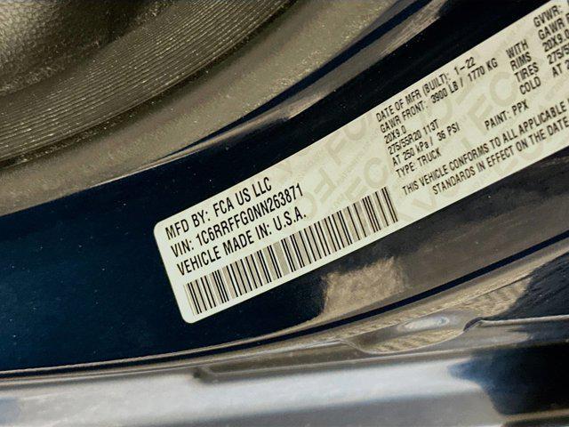 used 2022 Ram 1500 car, priced at $32,487