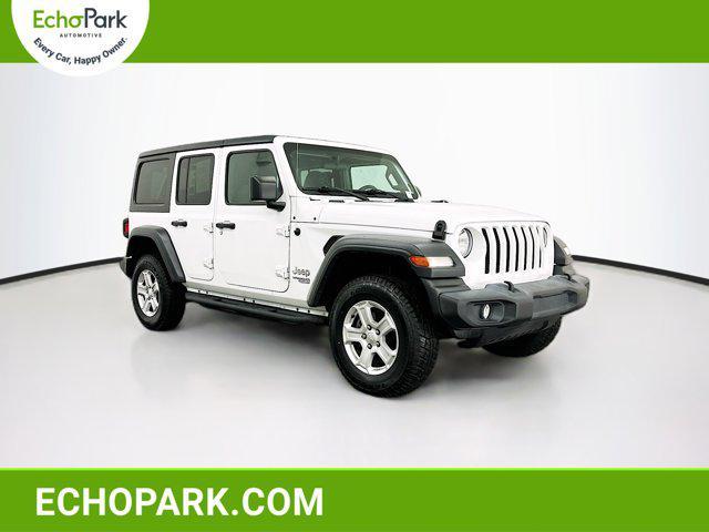 used 2020 Jeep Wrangler Unlimited car, priced at $28,089