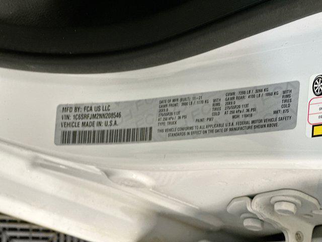 used 2022 Ram 1500 car, priced at $28,999