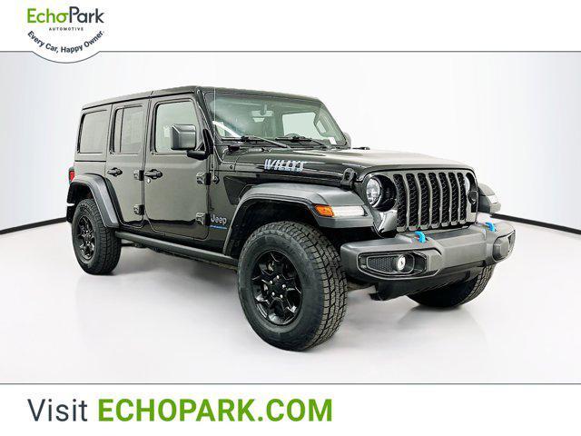 used 2023 Jeep Wrangler 4xe car, priced at $32,397
