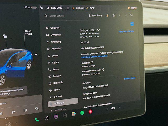 used 2021 Tesla Model Y car, priced at $27,496