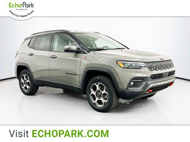 used 2022 Jeep Compass car, priced at $23,197