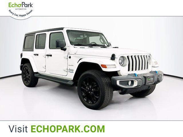 used 2022 Jeep Wrangler Unlimited 4xe car, priced at $33,897