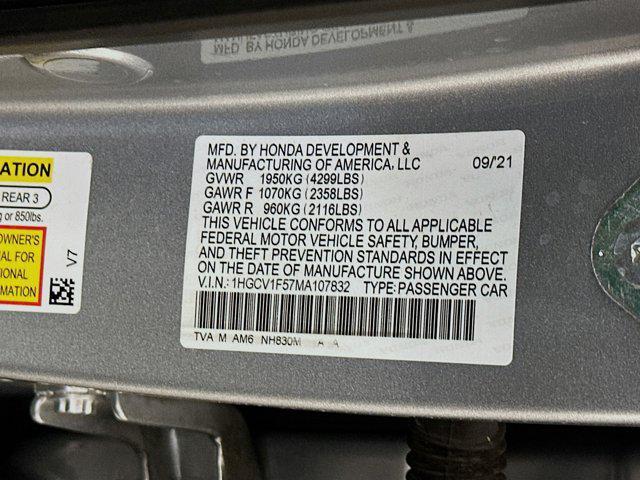 used 2021 Honda Accord car, priced at $23,496